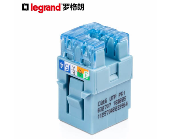 六类非屏蔽打线式模块632707